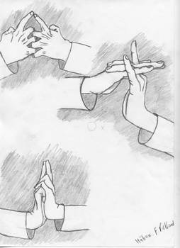 Naruto hand practice