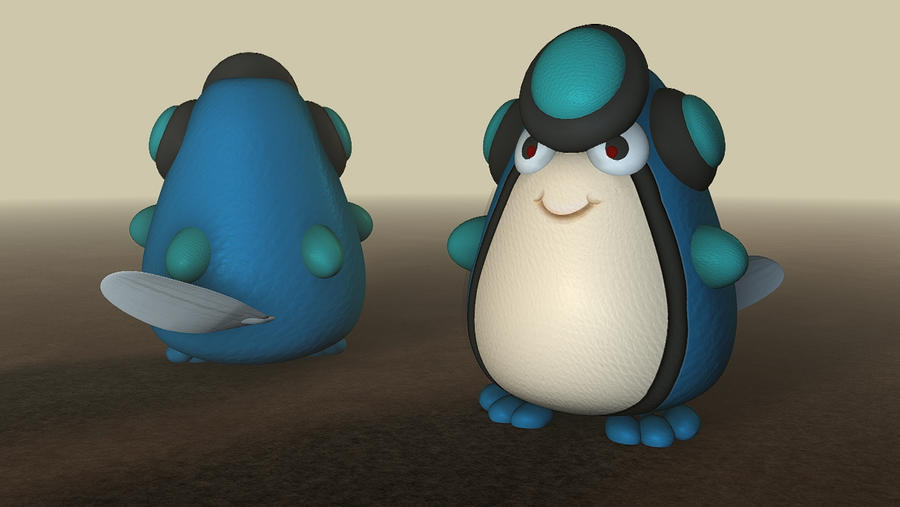 Gamagaru 3D POKEMON