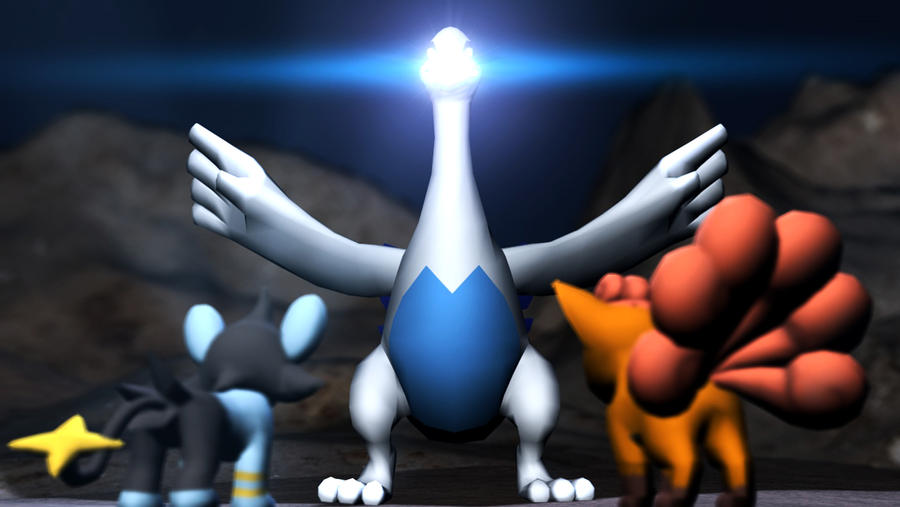 LUGIA 3D POKEMON