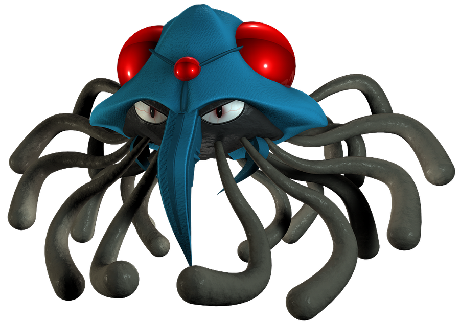 Tentacruel 3D Model Pokemon