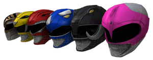 MM Power Rangers Helmets