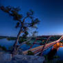 Pennybacker Bridge At Night