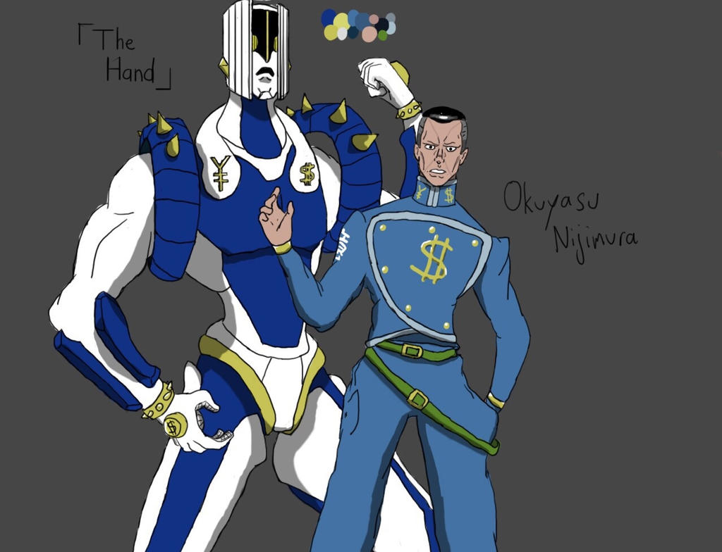 Okuyasu And The Hand From Jojo S Bizarre Adventure By Ikillu4ever93 On Deviantart Okuyasu And The Hand From Jojo S Bizarre Adventure By Ikillu4ever93 On Deviantart