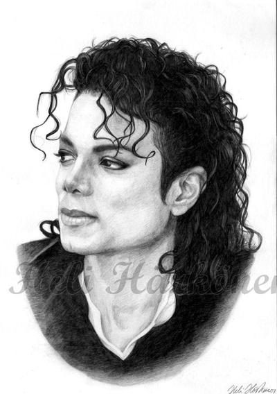 Michael Jackson Bad Portrait By Hellbull On Deviantart