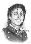 Michael Jackson '84 portrait by hellbull