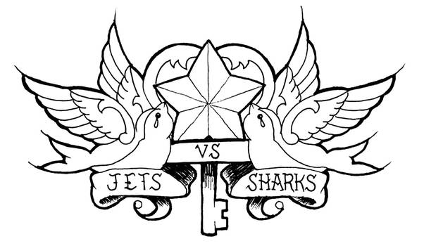 Jets Vs Sharks Logo 2