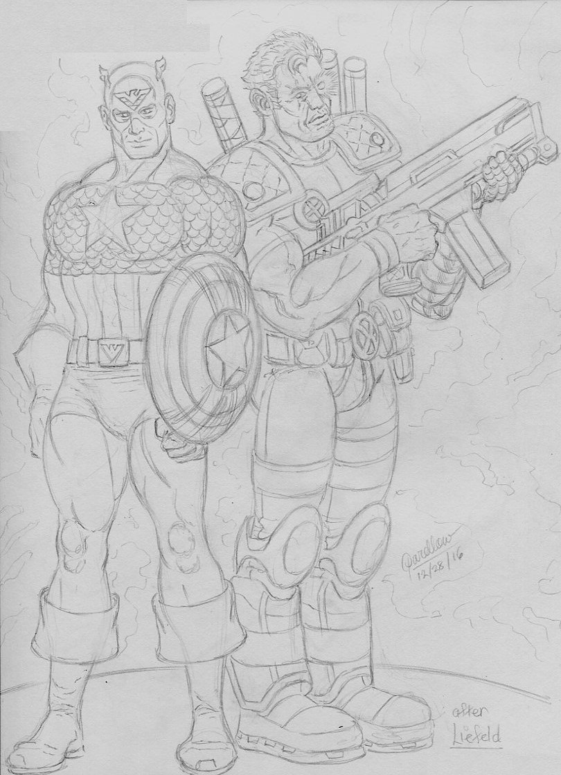 Liefeld tribute.