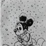  Mickey in the Snow.