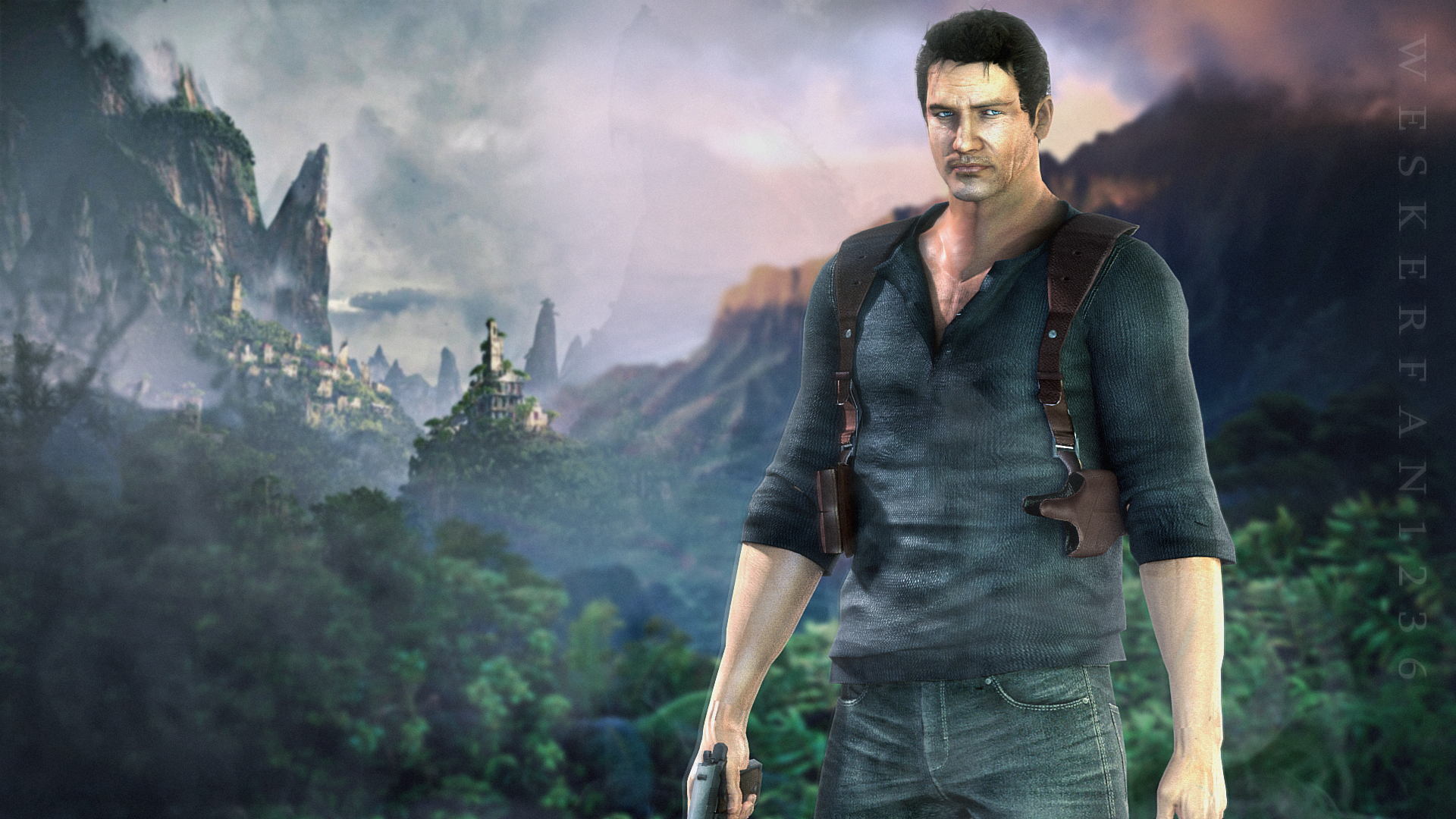 Nathan Drake: Uncharted by TimDrakeRobin on DeviantArt