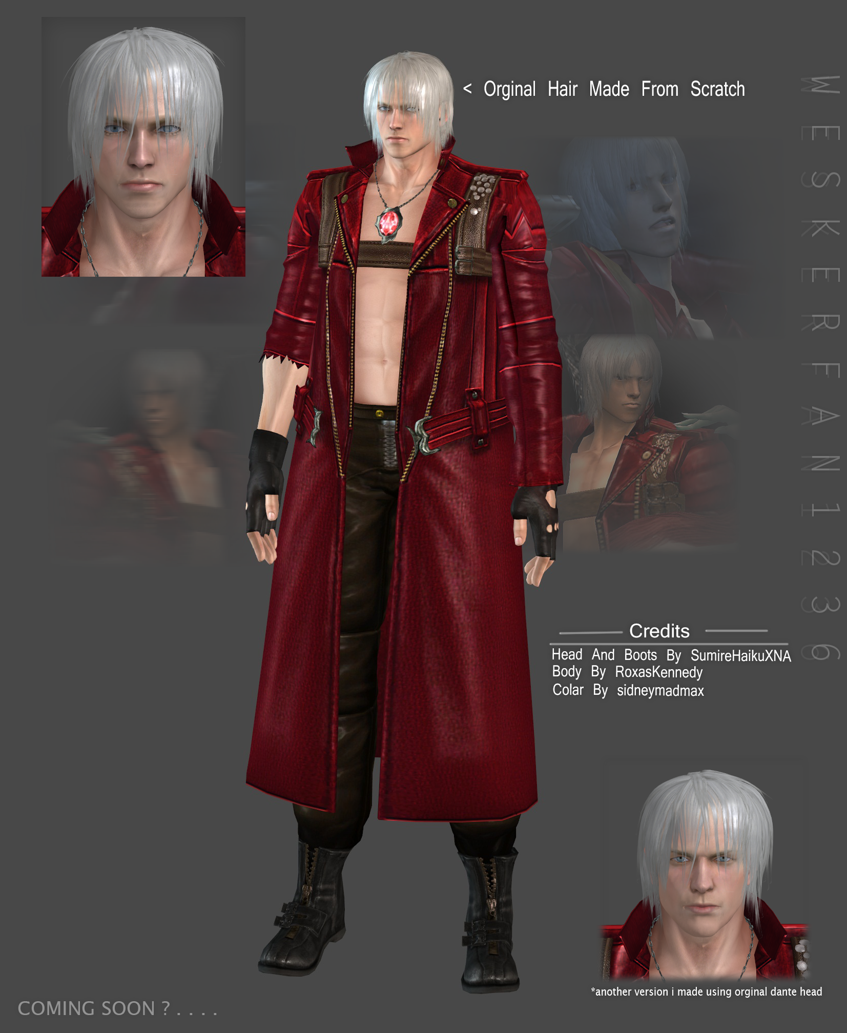 Devil May Cry 4' Dante (Wesker style) by lezisell on DeviantArt