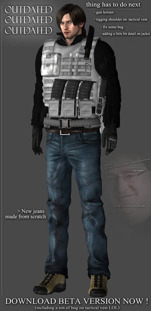 Leon S Kennedy Damnation Model ( OUTDATED )