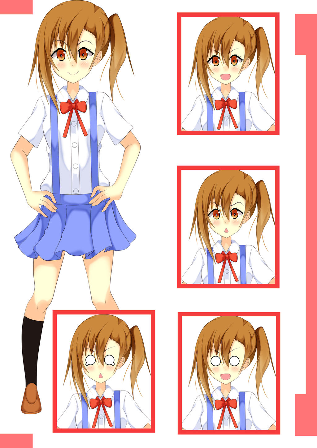 Visual Novel Character Sheet