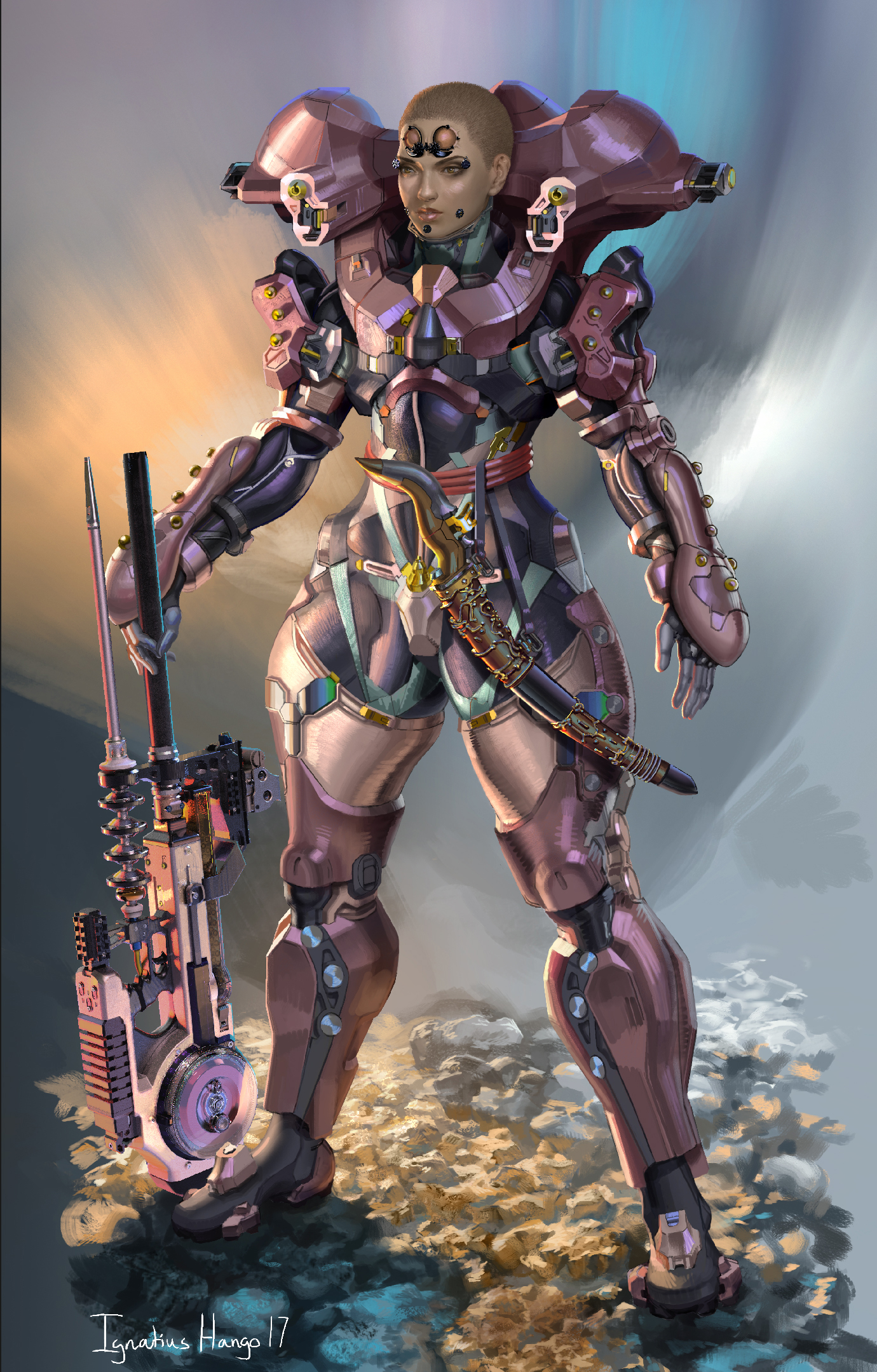 Deep Space Commando 1 by IggyTek