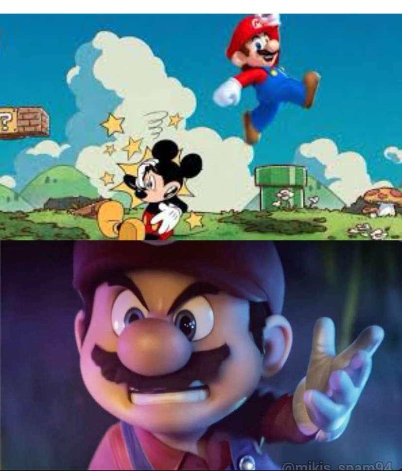 Mario is angry at this insulting image by SuperMrWilliams3 on DeviantArt
