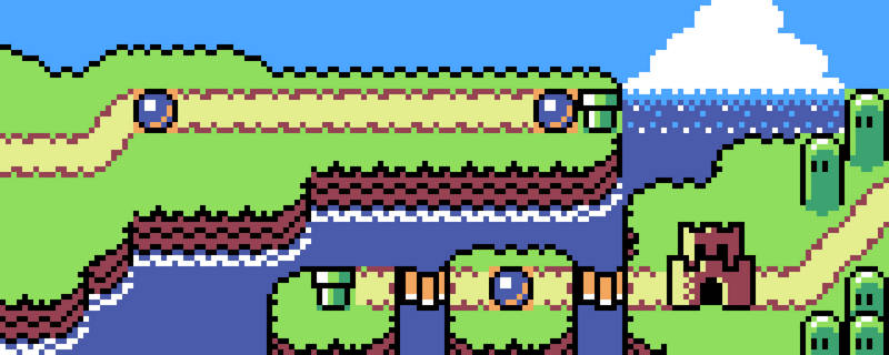 SUPER MARIO BROS. DELUXE MAP by SuperMrWilliams3 on DeviantArt