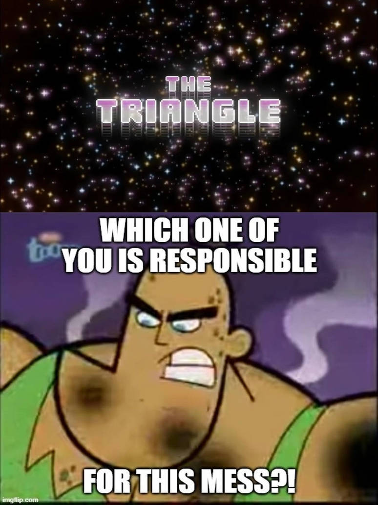 Angry Strangle Cartoon Jorgen Von Strangle is angry at The Triangle by SuperMrWilliams3 on ...