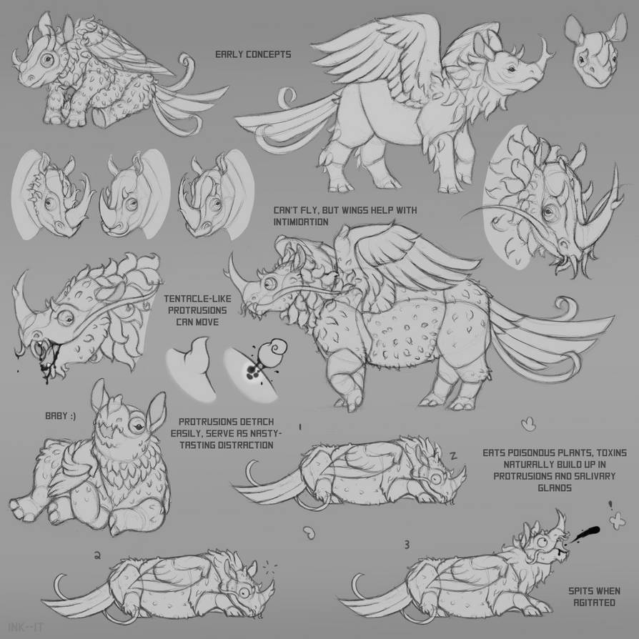 Derg Design Design A Derg - Early Concepts/Exploration by Ink--It on DeviantArt