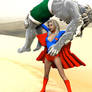 Doomsday vs Supergirl 7