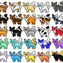 50 Cat Adoptables Free for watchers! Open 22 left!