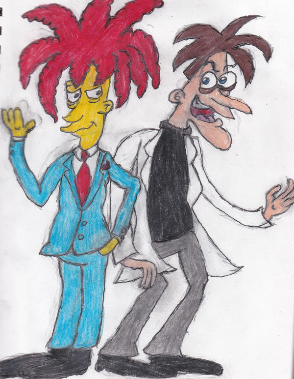 Two Geniuses Two Geniuses by sideshowbobfanatic on DeviantArt