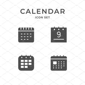 Set icons of calendar