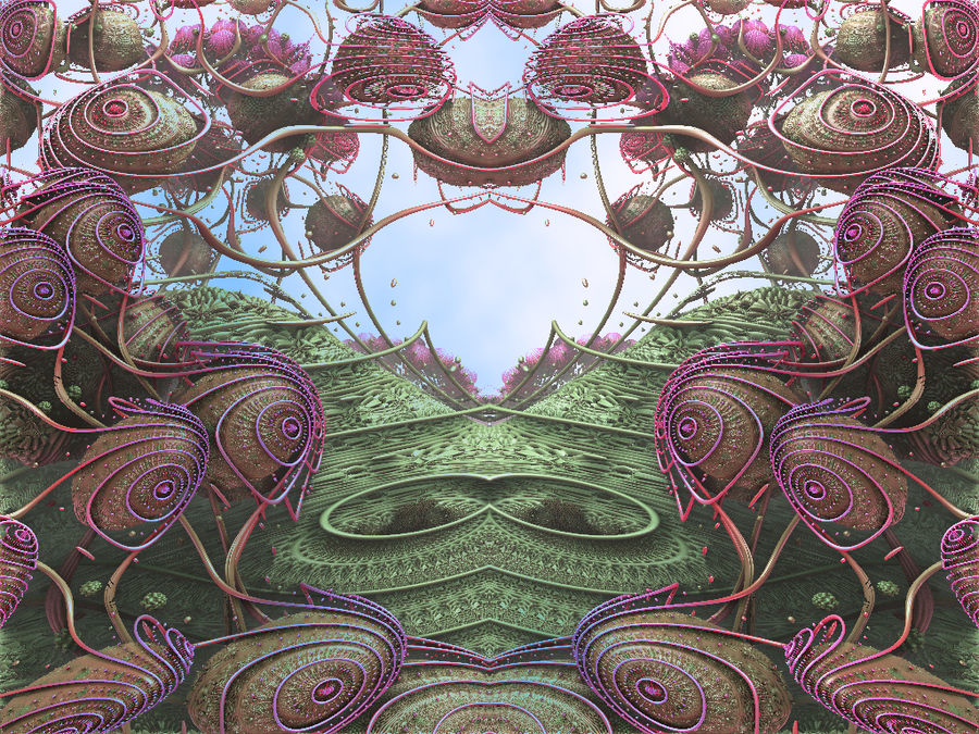 Mandelbulb Life