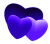 Purple Hearts - Free to use