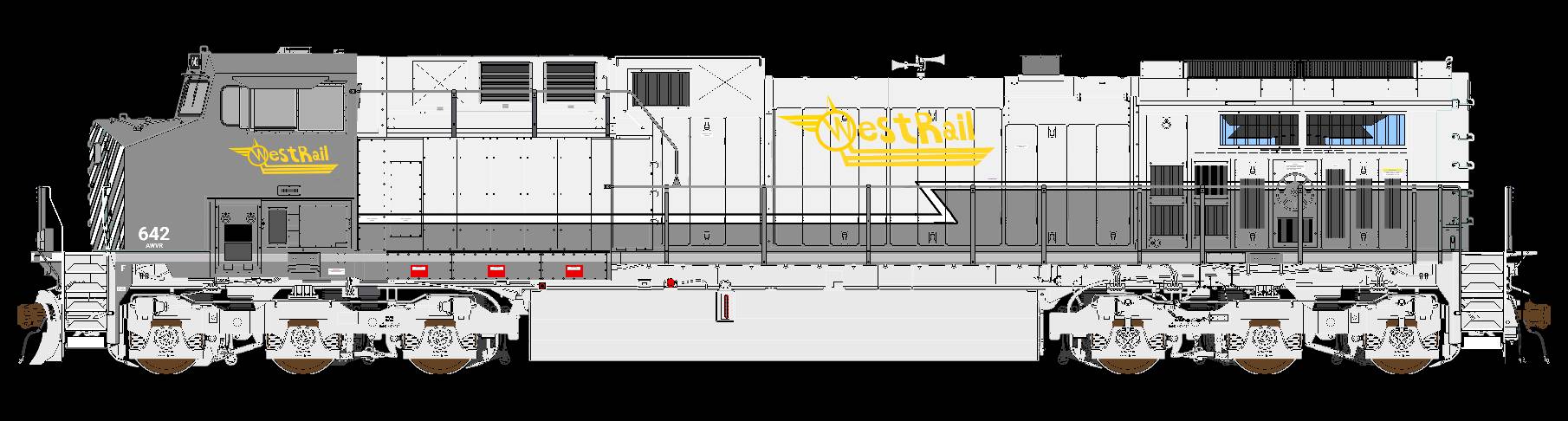 West Rail 642 AWVR Heritage unit