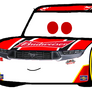 Reimu Hakurei no. 82 car Ford Mustang dark horse