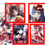 Empress Schmidt as a Reimu Hakurei