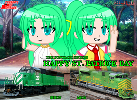 HAPPY ST. PATRICK DAY! For Sonozaki Sisters!