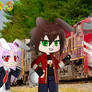 Happy Easter day from CAF x Touhou