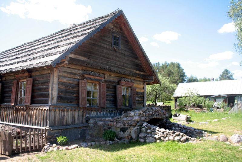 Stock 0028 - Wooden House by Niverdia-stock Stock 0028 - Wooden House by Niverdia-stock