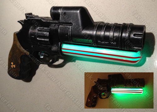 Plasma blaster pistol mod