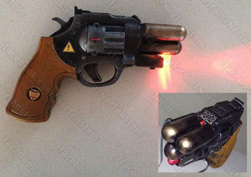 Blade Runner inspired blaster pistol mod