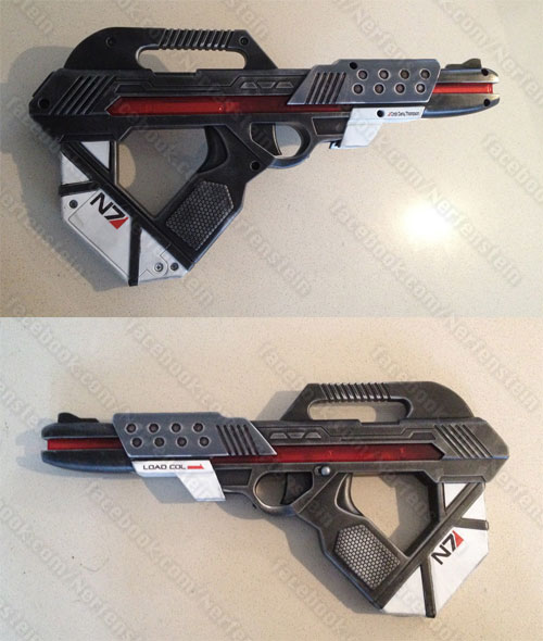 Mass Effect blaster pistol gun mod