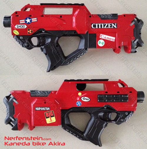 Nerf Rayven Kaneda's bike Akira mod