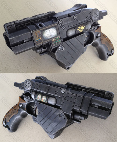 Nerf Vortex Proton Fallout PIP-Boy gun prop