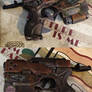 BioShock Nerf pistol the rust bucket gun