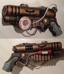 Batman Steampunk blaster pistol non Nerf mod