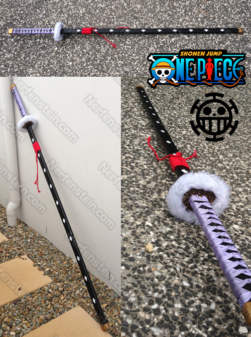 Trafalgar Law nodachi sword prop commission 1:1