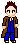 David Tennant Doctor Who pixel