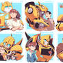 BumbleBee Friends - by sunanecco art style