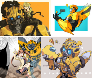 BumbleBee __ Crossover __ Friendship (3)