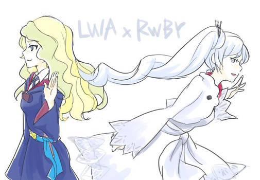 by [ @nagi7mayn ]___ RWBY x Anime ( LWA )