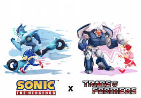 by [ charliedzilla ] ___ Sonic x Transformers 02