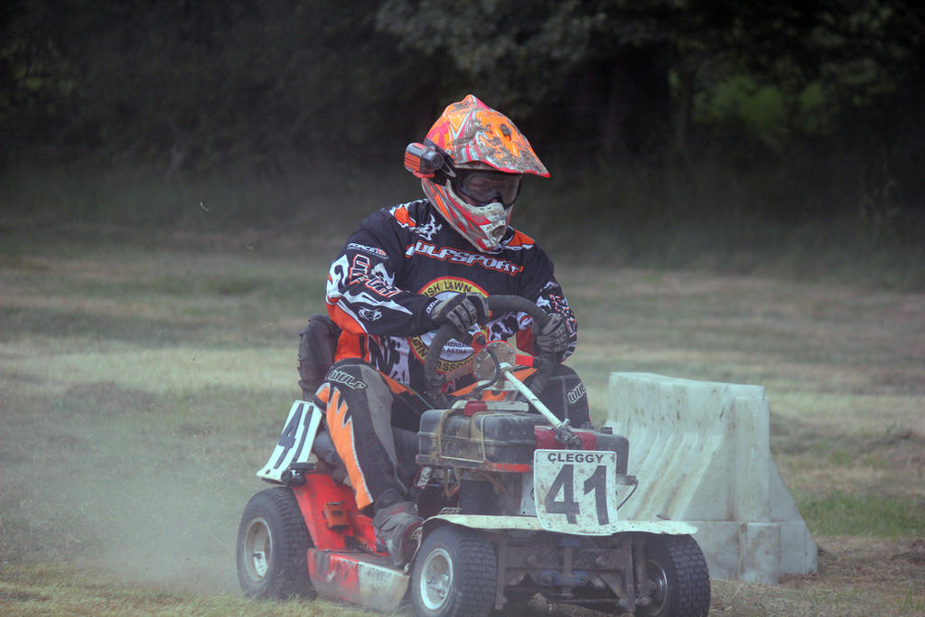 Rusty Van Ranch Racing Mower Lawn Mower Racing 306 by TheDazman on DeviantArt