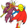 Supergirl vs parademons 2