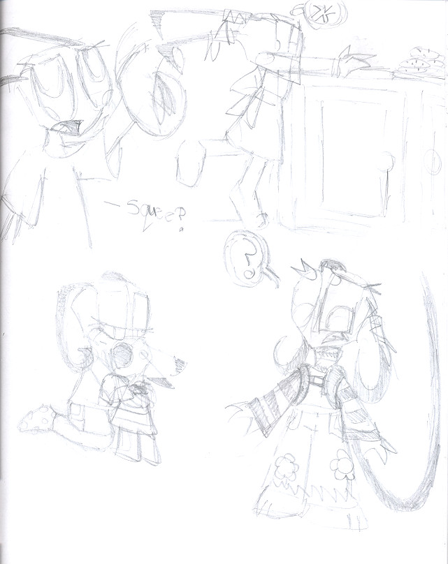 Scarlet Past Doodles 1