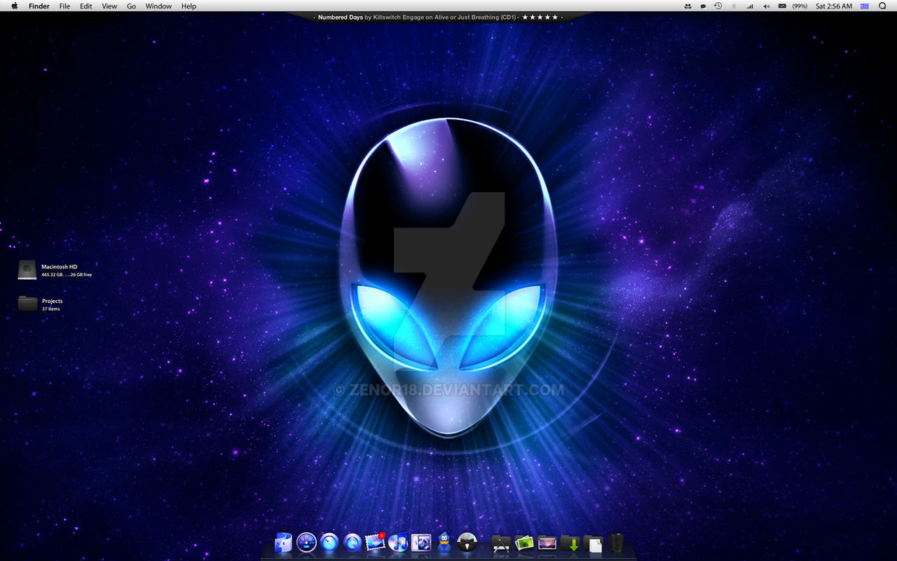 Alien Tasktop Alienware desktop by Zenor18 on DeviantArt